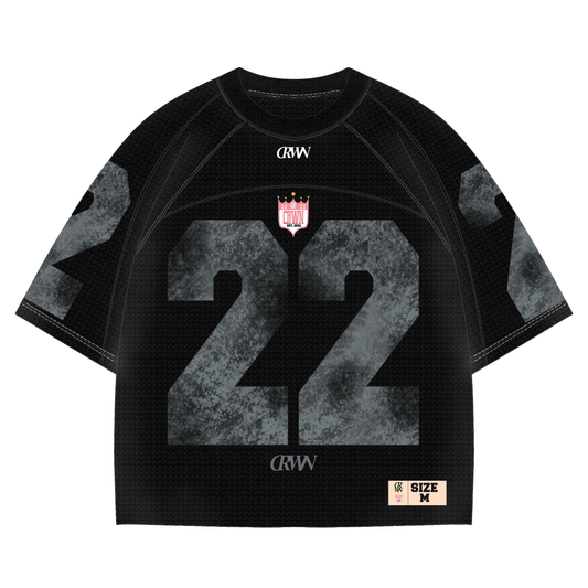 NFL Waffle Knit Raglan Tee – Black