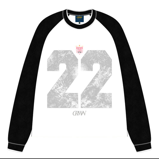 Varsity Long Sleeve - Black